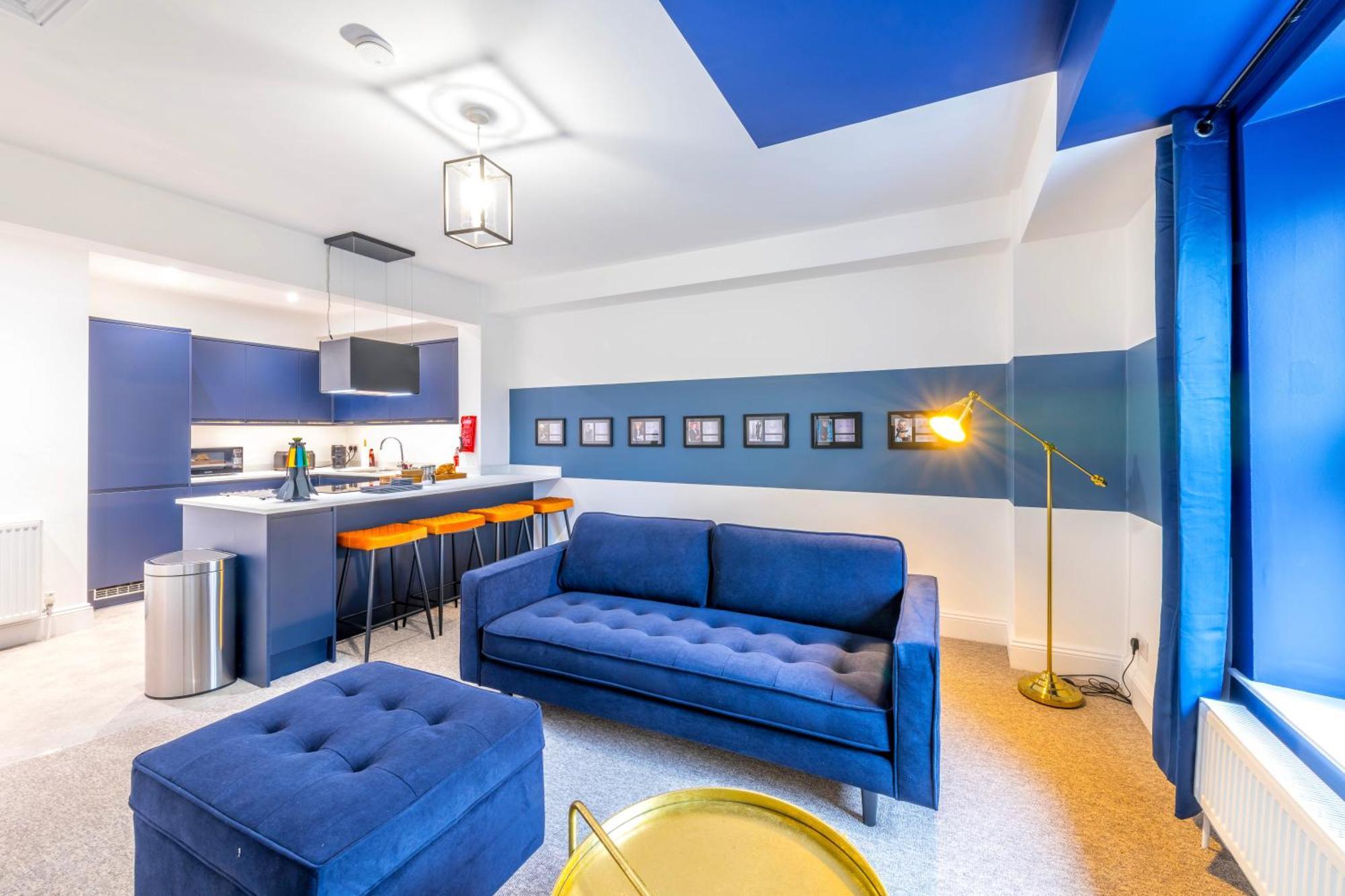 Skyfall With Free Parking For Families & Business By Prescott Apartments Bristol Exteriör bild